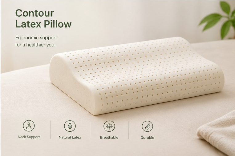 Contour Latex Pillow